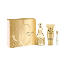 KIT PERFUME JIMMY CHOO I WANT CHOO LE PARFUM 100ML + 7.5ml + BODY LOTION 100ML 