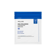 WELLAGE REAL HYALURONIC GLOW BOOSTER PDRN MASK 100 - 38GR