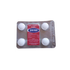 MEDICMANTO YERON ÁCIDO ACETIL SALICÍLICO - 4 COMPRIMIDOS 