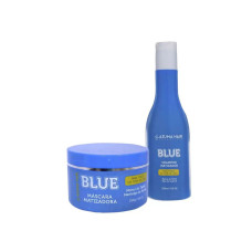 AJUMA HAIR KIT BLUE MASCARA MATIZADORA 250G + SHAMPOO 250ML
