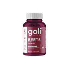 GOLI NUTRITION BEETS CARDIO GUMMIES - 60 GOMAS
