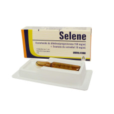 SELENE INJETAVEL ANOVULATORIO 1 AMPOLA  - 1ML 