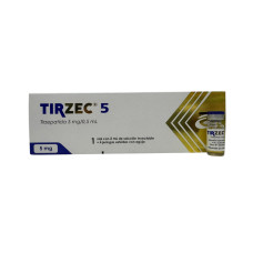TIRZEC TIRZEPATIDA 5MG AMPOLA 2ML + 4 SERINGAS 