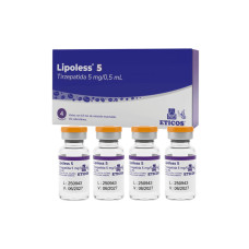 LIPOLESS TIRZEPATIDA 5MG X 4 AMPOLA SEM SERINGAS