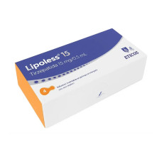 LIPOLESS TIRZEPATIDA 15MG - 4 SERINGAS