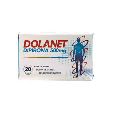 DOLANET DIPIRONA 500MG - 20 COMPRIMIDOS