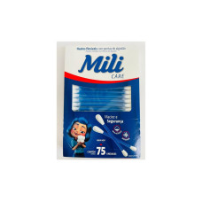 COTONETES MILI CARE - 75 UNIDADES 