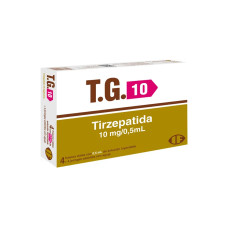 INDUFAR TG TIRZEPATIDA 10MG - 4 SERINGAS 