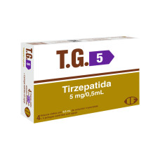 INDUFAR TG TIRZEPATIDA 5MG - 4 SERINGAS