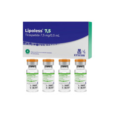 LIPOLESS TIRZEPATIDA 7.5MG X 4 AMPOLA SEM SERINGAS