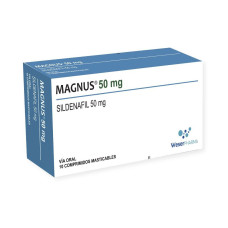 WESER PHARMA MAGNUS SILDENAFIL 50MG 10 COMPRIMIDOS MASTIGAVEIS