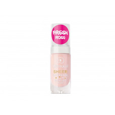 BASE DERMACOL SHEER FACE ILLUMINATOR FRESH ROSE - 15ML
