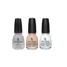CHINA GLAZE KIT 3 ESMALTES #25370