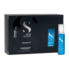 CAIXA AMPOLA CAPILAR ALFAPARF SEMI DI LINO SUBLIME OIL - 13ML - 12 UNIDADES