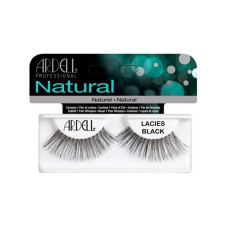 CILIOS POSTIÇOS ARDELL NATURAL LACIES BLACK - 1 PAR