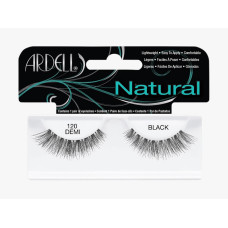CILIOS POSTIÇOS ARDELL NATURAL 120 DEMI BLACK - 1 PAR
