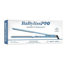 PRANCHA BABYLISS PRO NANO TITANIUM ULTRAFINO 0 51MM 2'' - BIVOLT