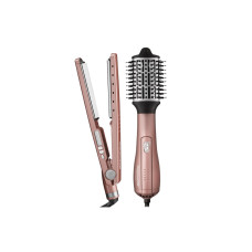 KIT BABYLISS PRO CHAPINHA IONICA 32MM + ESCOVA SECADORA - ROSE GOLD 
