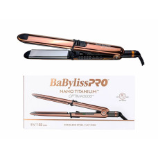 PRANCHA BABYLISS PRO NANO TITANIUM OPTIMA 3000 32MM - ROSE GOLD - BIVOLT