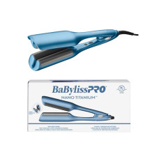 BABYLISS PRO NANO TITANIUM WAVER PARA ONDAS PROFUNDAS BIVOLT 
