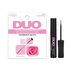 COLA PARA CILIOS DUO ROSEWATER & BIOTIN - DARK - 5G