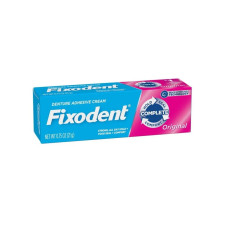 FIXODENT - CREME ADESIVO PARA PROTESE DENTARIA - ORIGINAL - 21GR