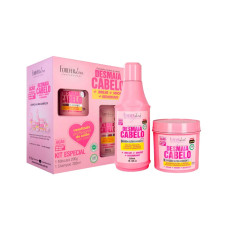 KIT FOREVER LISS DESMAIA CABELO SHAMPOO 300ML + MASCARA 200ML 