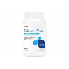 GNC CALCIUM PLUS - 1000MG - 180 CAPSULAS