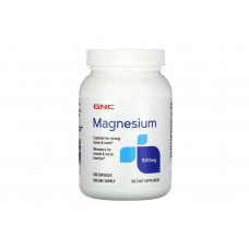 GNC MAGNESIUM 500MG - 120 CAPSULAS