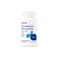 GNC POTASSIUM GLUCONATE 99MG - 100 CAPSULAS
