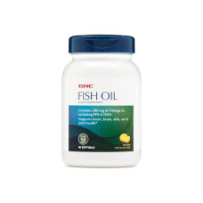 GNC FISH OIL 300MG LIMÃO -  90 SOFTGELS