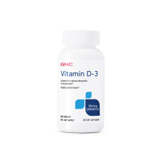VITAMINA GNC D-3 50MCG 2000IU - 180 COMPRIMIDOS