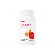 GNC MELATONIN 5MG - 60 CAPSULAS	