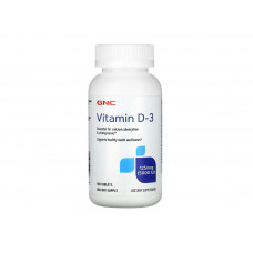 GNC  VITAMINA D3 5000IU - 180 CAPSULAS
