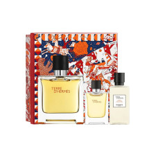 KIT HERMES PARIS TERRE D'HERMES EDP 75ML + EDP 12.5ML + AFTER SHAVE 40ML
