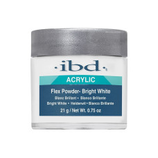 PÓ PARA UNHA IBD ACRYLIC FLEX POWDER - BRIGHT WHITE - 21G