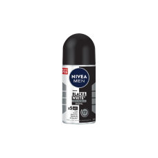 DESODORANTE NIVEA MEN BLACK & WHITE INVISIBLE ROLL ON - 50ML