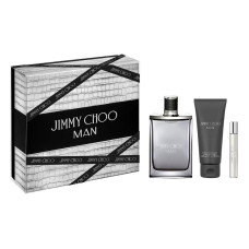 KIT  JIMMY CHOO MAN EDT 100ML + AFTER SHAVE 100ML + EDP 7.5ML