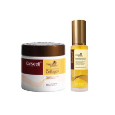 KARSEELL MACA POWER REPAIR SET HAIR MASK 500ML + ESSENCE OIL - 50ML