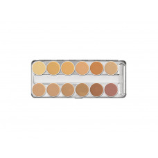 PALETA DE CREME KRYOLAN DERMACOLOR CAMOUFLAGE - 12 CORES - A