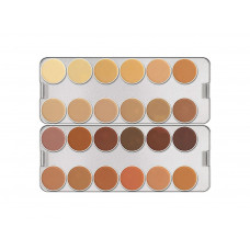PALETA DE CREME KRYOLAN DERMACOLOR CAMOUFLAGE - 24 CORES - K