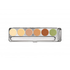 PALETA DE CREME KRYOLAN DERMACOLOR CAMOUFLAGE - 6 CORES - BP1