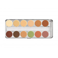 PALETA KRYOLAN CAMOUFLAGE CREME PALETTE - 12 CORES - BP1