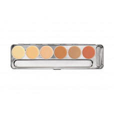 PALETA KRYOLAN CAMOUFLAGE CREME PALETTE - 6 CORES - BP4