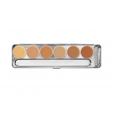 PALETA KRYOLAN CAMOUFLAGE CREME PALETTE - 6 CORES - M
