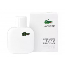PERFUME LACOSTE L.12.12 BLANC EDP - 100 ML - MASCULINO