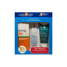 KIT DE COSMÉTICOS DE VIAGEM LA ROCHE-POSAY PACOTE DE ROTINA DE REPARO 3 PEÇAS