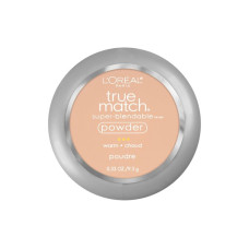 PÓ LOREAL TRUE MATCH SUPER-BLENDABLE POWDER W3 - NUDE BEIGE - 9.5G