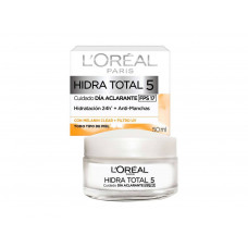 CREME LOREAL PARIS HIDRA TOTAL 5 HUMECTANTE ANTIMANCHAS SPF17 - 50ML