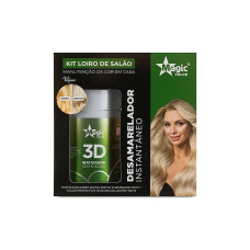 MAGIC COLOR KIT MATIZADOR GREEN BLOND 100ML + MASCARA COLOR PROTECT 100ML